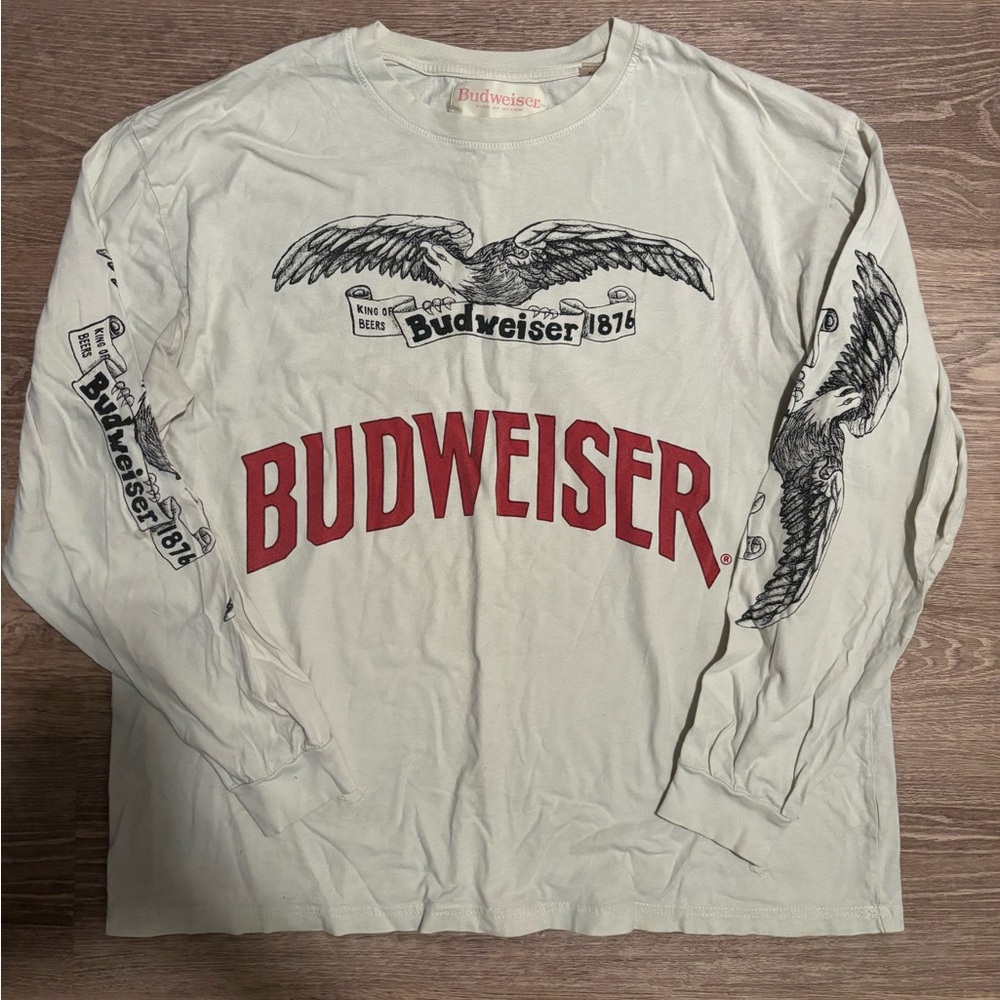 PacSun Budweiser Graphic Long Sleeve Tee